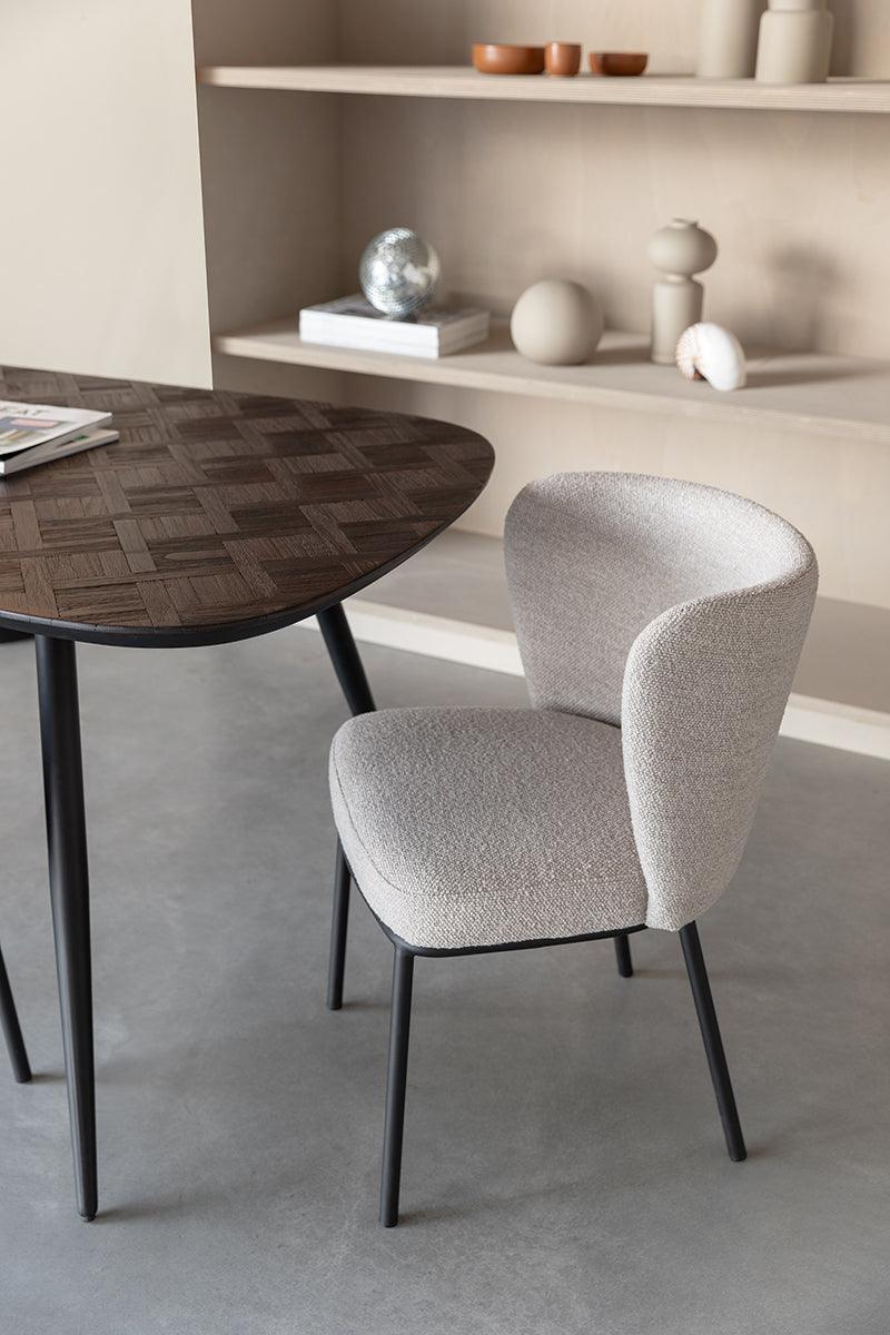 Webster Brown Teak Wood Rectangular Dining Table - WOO .Design