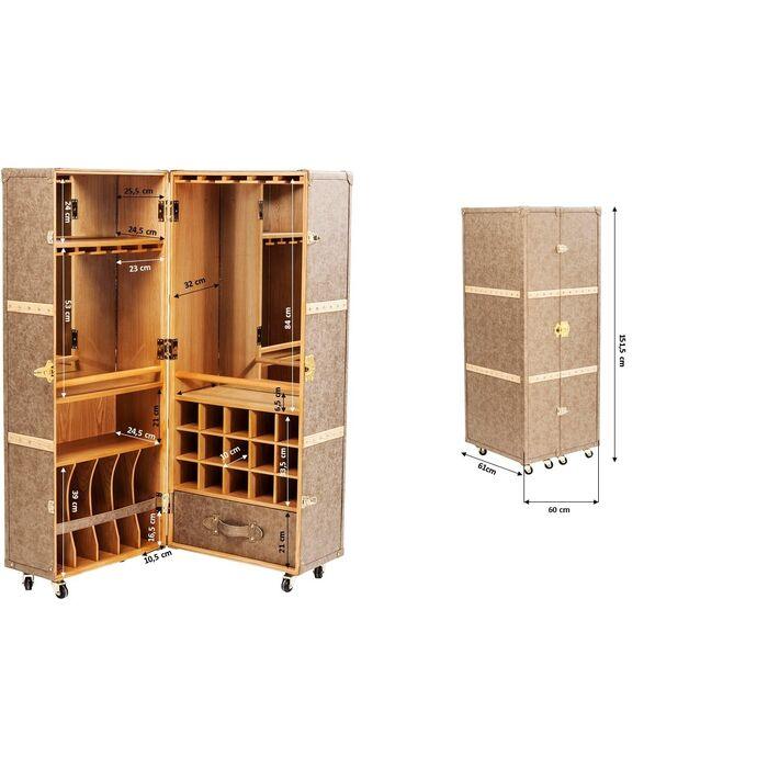 West Coast Mobile Bar Cabinet - WOO .Design