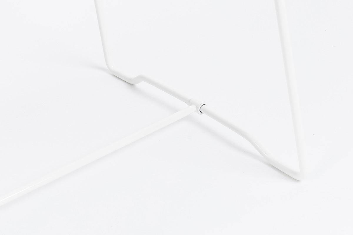 White Stand Mirror