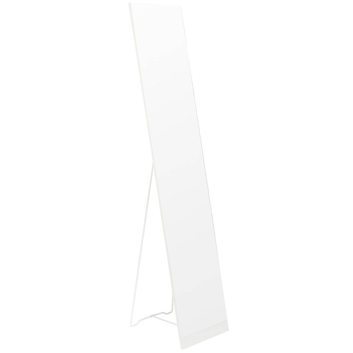 White Stand Mirror