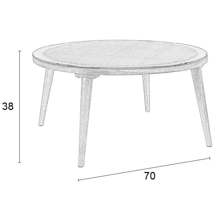 Haru Round Coffee Table
