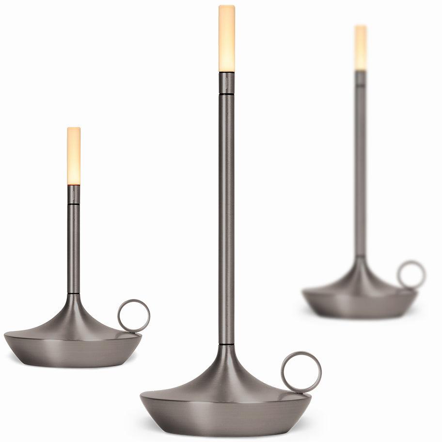 Wick S & 2 Wick Bundle Lamp (3/Set) - WOO .Design