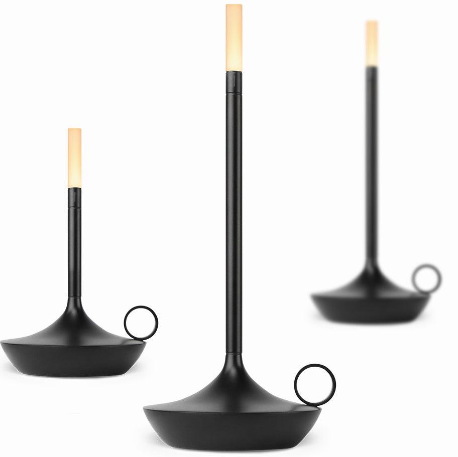 Wick S & 2 Wick Bundle Lamp (3/Set) - WOO .Design