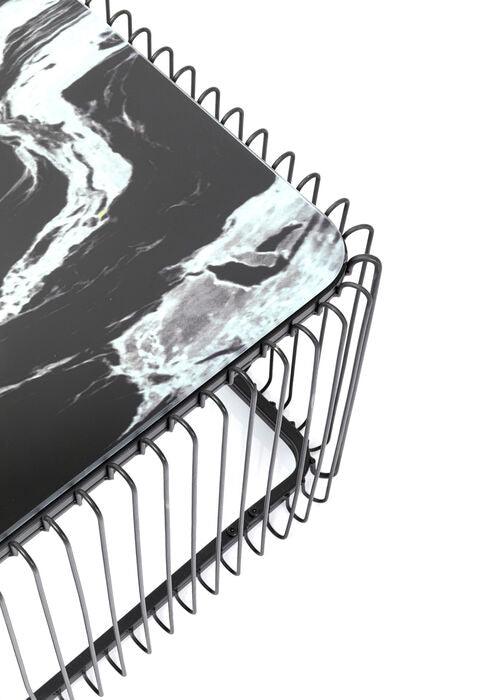 Wire Glass Marble Coffee Table - WOO .Design