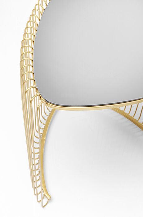 Wire Glass Triangle Side Table (2/Set) - WOO .Design