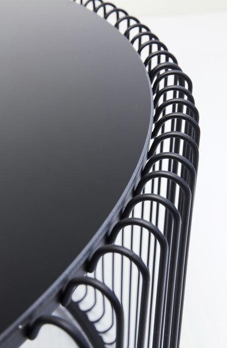 Wire Uno Glass Round Coffee Table - WOO .Design