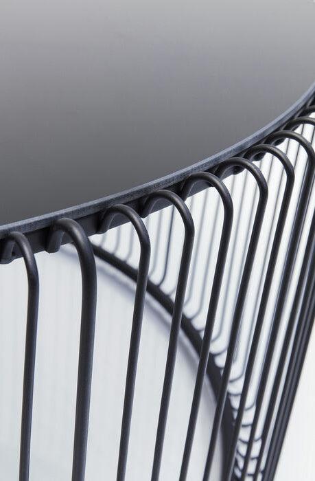 Wire Uno Glass Round Coffee Table - WOO .Design