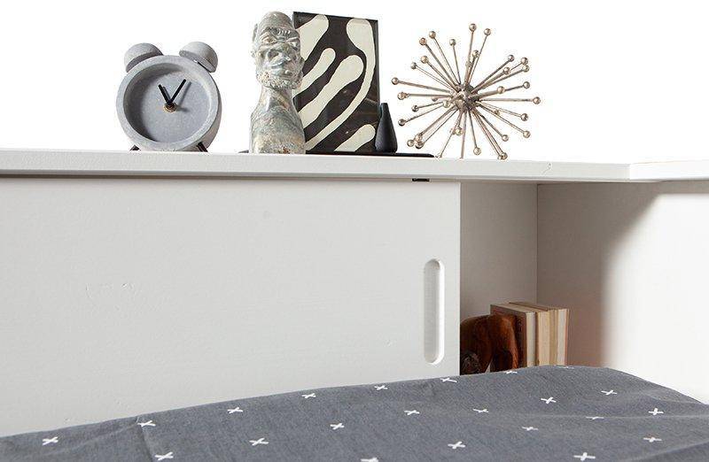 Connect Pine Wood Corner Bed