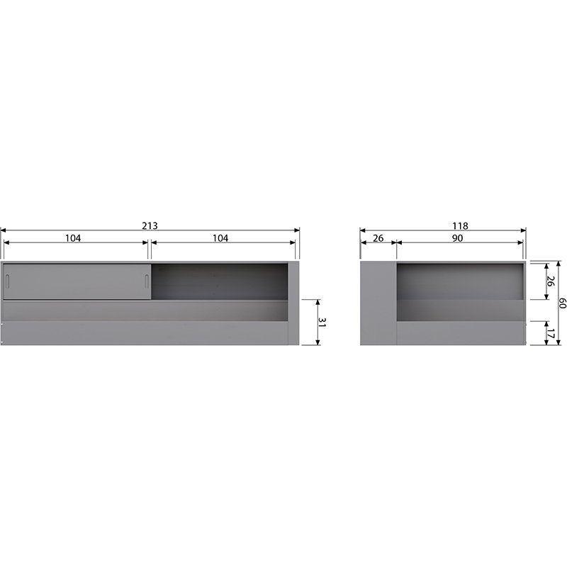 Connect-Pine-Wood-Corner-Bed-