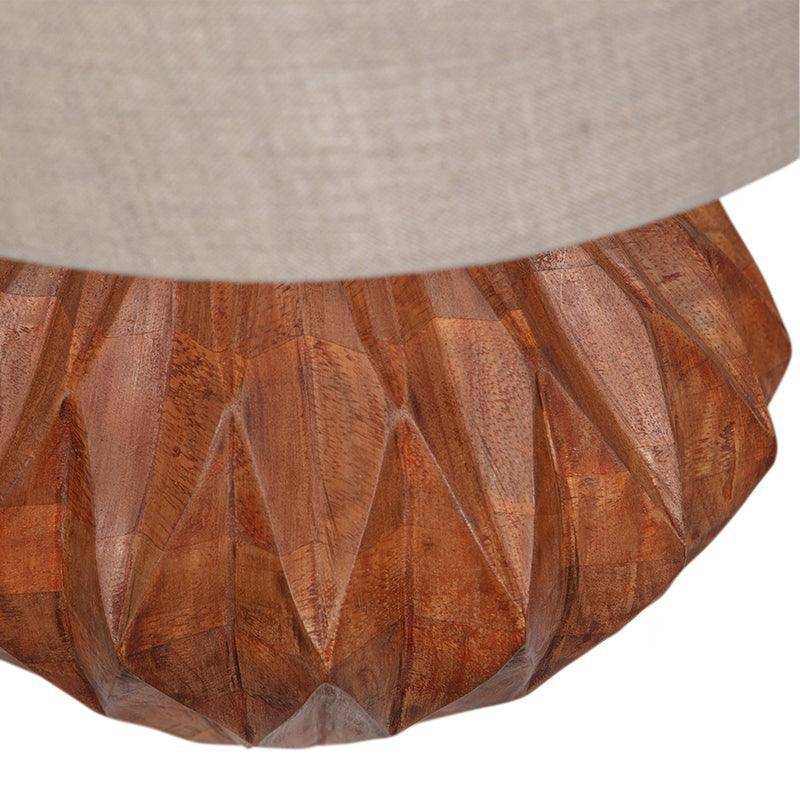 Torin Carvet Natural Table Lamp