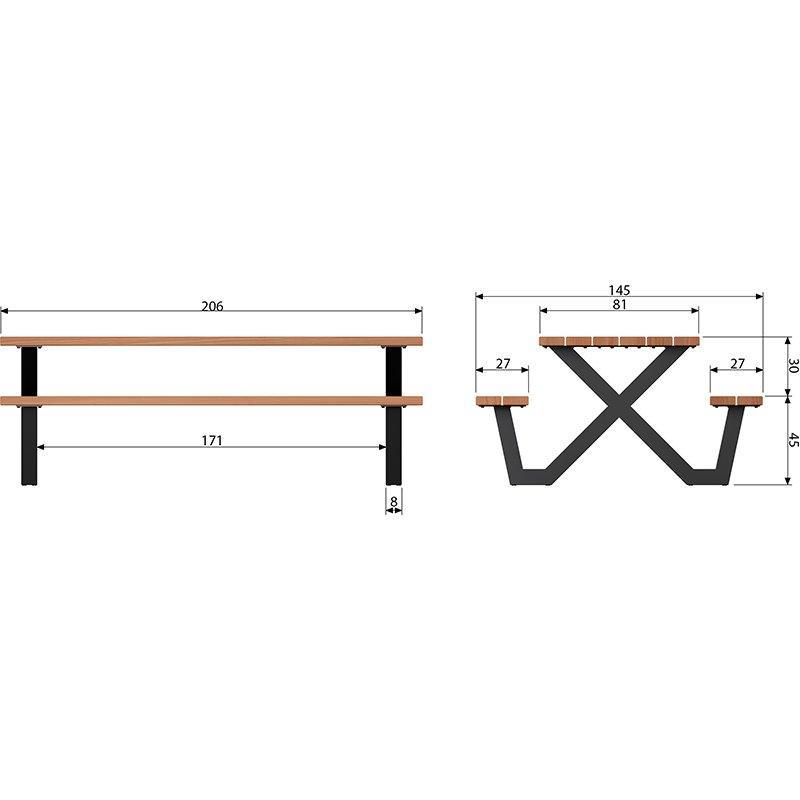 Tablo Outdoor Picknick Table