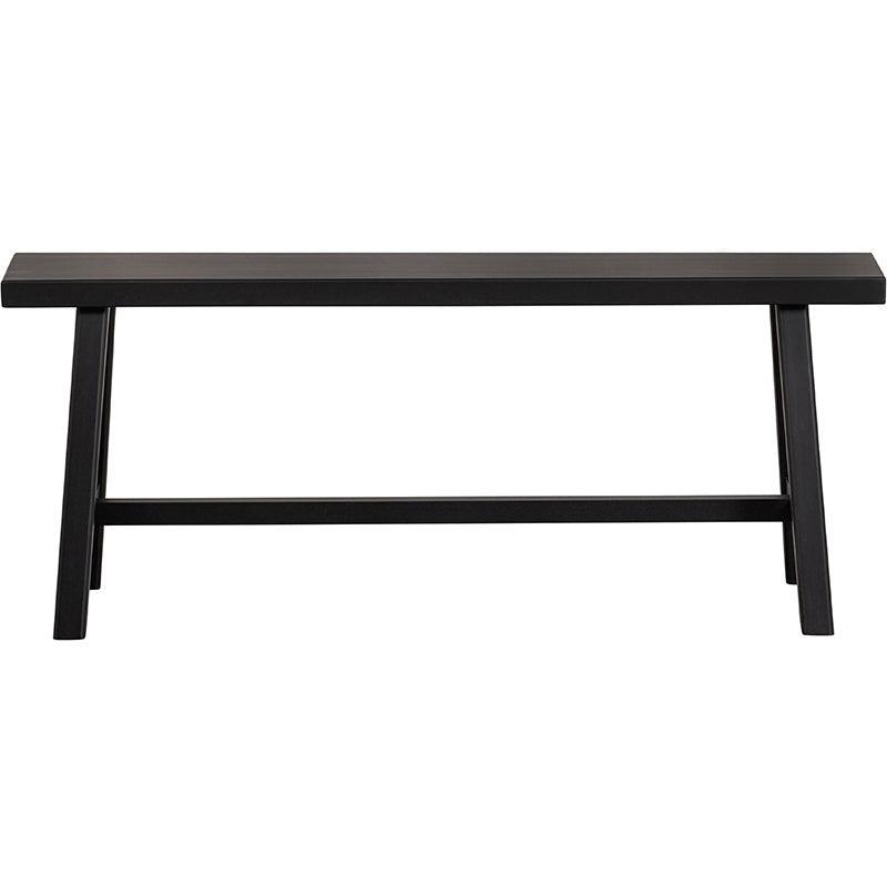Imme Black Pine Wood Bench