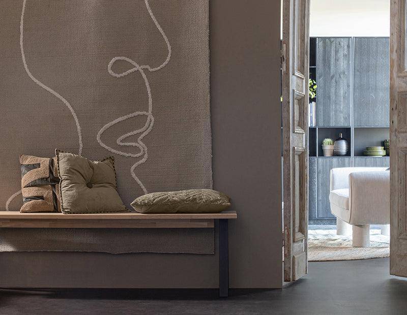 Tablo Oak Wood Dining Bench