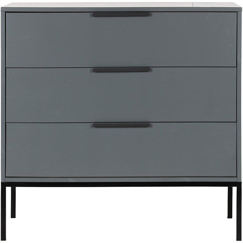 Adam Pine Wood Cabinet with Drawers
