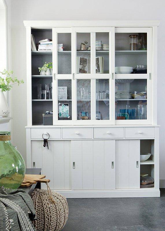 Lagos Pine Wood Show Cabinet