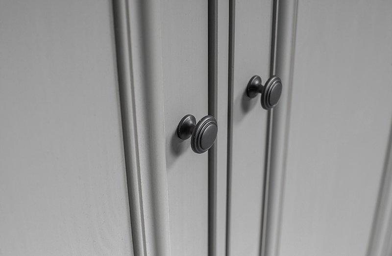 Lily Clay Pine Wood Wardrobe