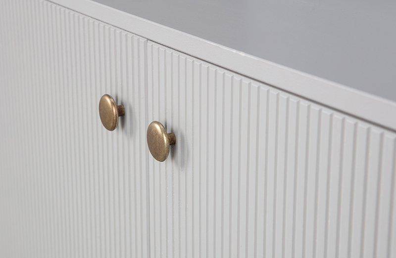 Madu Cloud Grey Pine Wood Expansion For Bookcase (outlet)