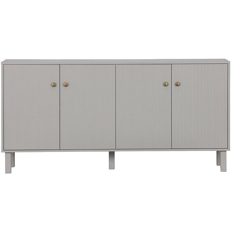Madu Deep Cloud Grey Pine Wood Sideboard