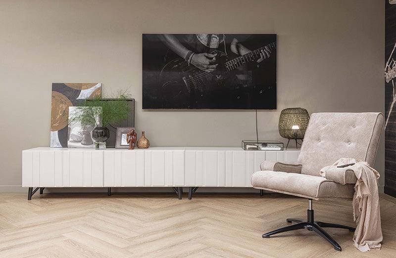 Miller Dust Pine Wood TV Stand
