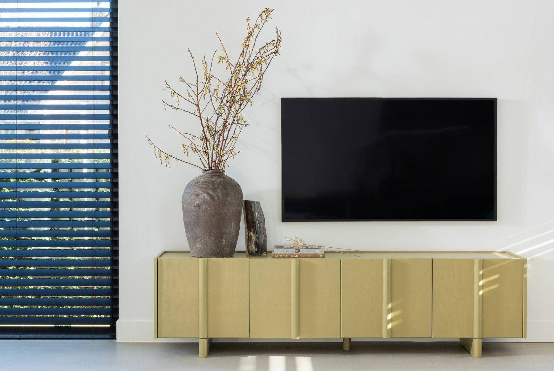 Basu Pine Wood TV Stand