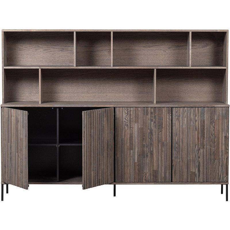 New Gravure Wooden Wall Cabinet