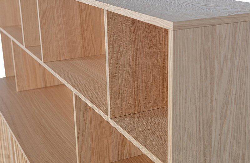 New Gravure Wooden Wall Cabinet