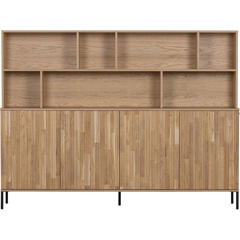 New Gravure Wooden Wall Cabinet