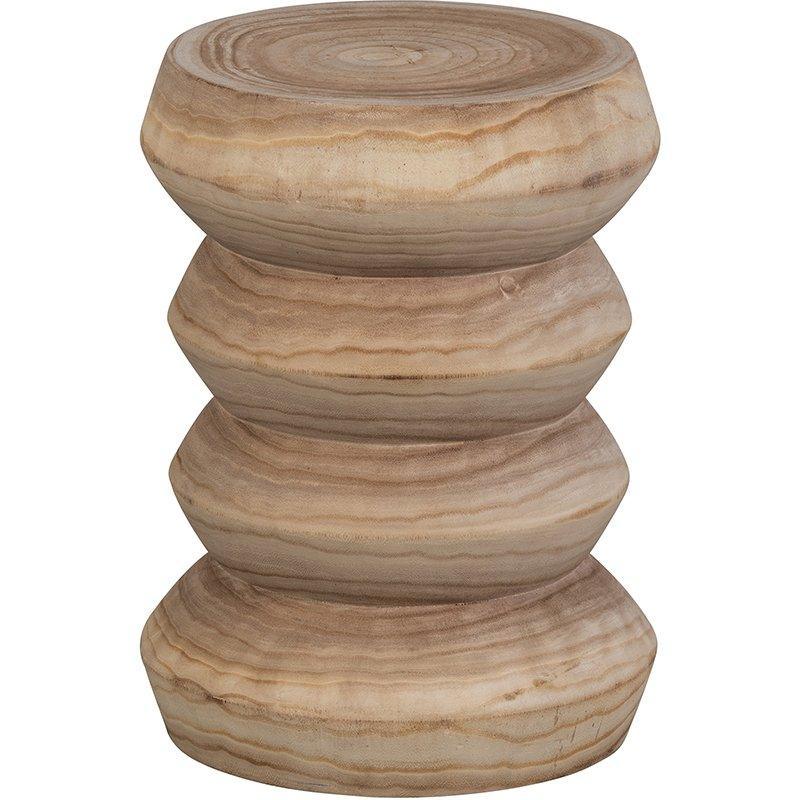 Babs Natural Wood Stool