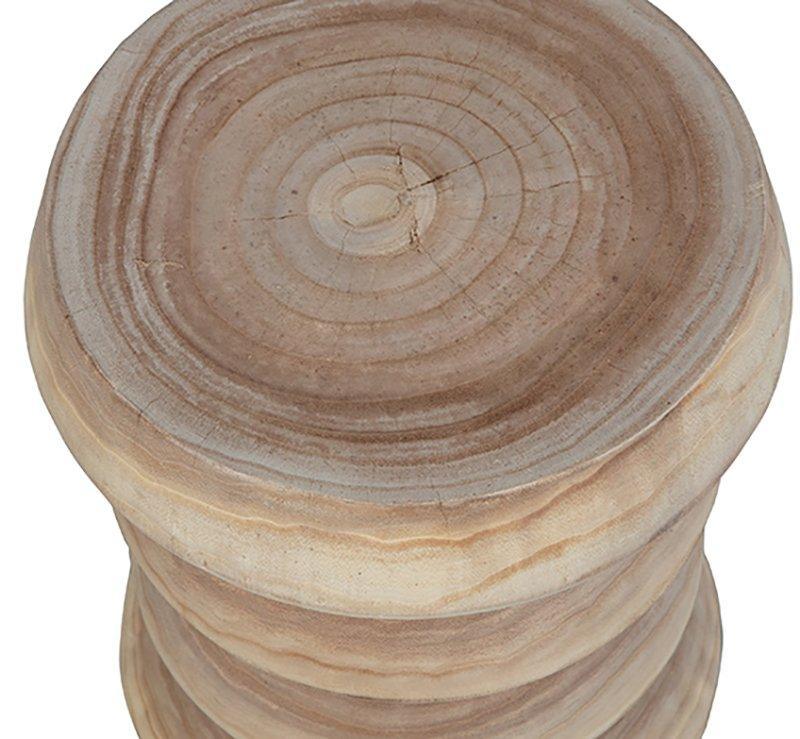 Babs Natural Wood Stool