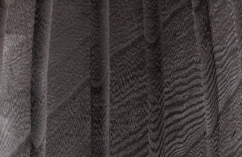 Borre Black Wood Stool