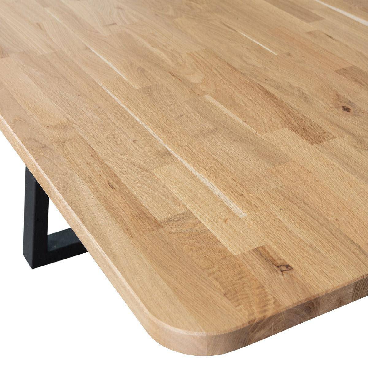 Combi Tablo Oak Drenthe Legs Dining Table