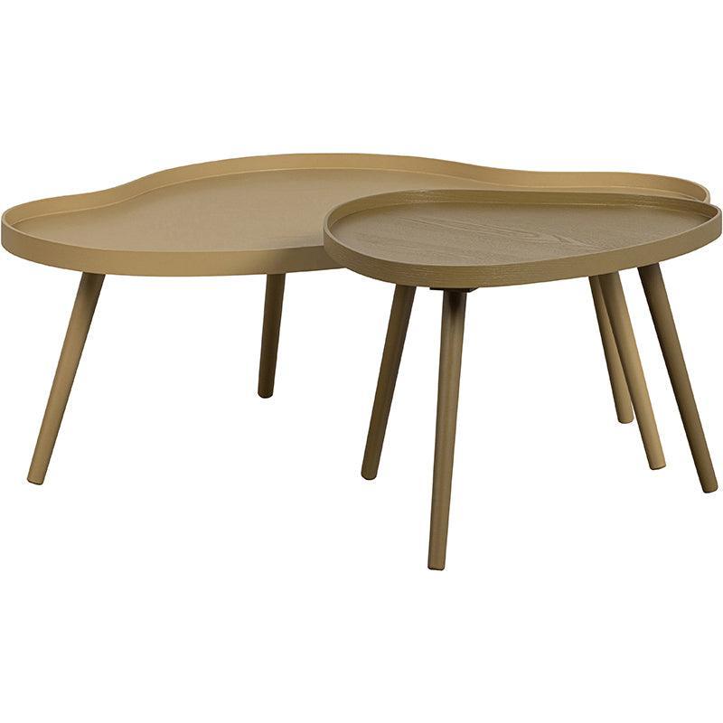 Mae Sepia Organic Wood Side Table