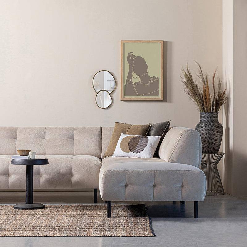 Nanne Mango Wood Side Table