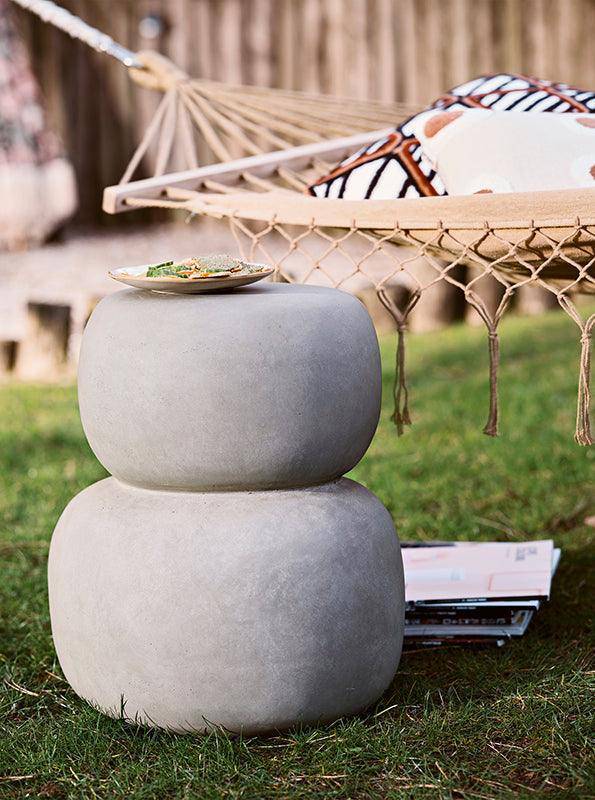 Oda Green-Grey Concrete Look Coffee Table