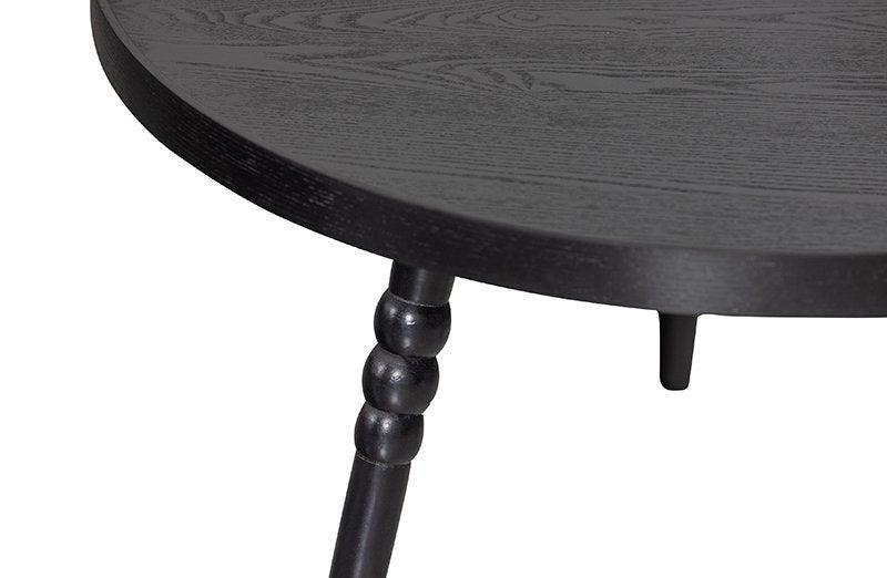 Ponto Black Wood Coffee Table