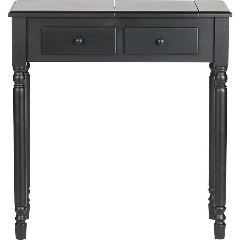Romy Black Wood Hall/Dressing Table