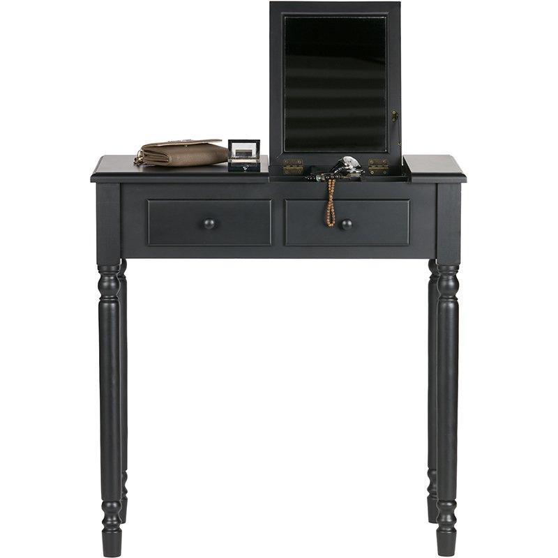 Romy Black Wood Hall/Dressing Table