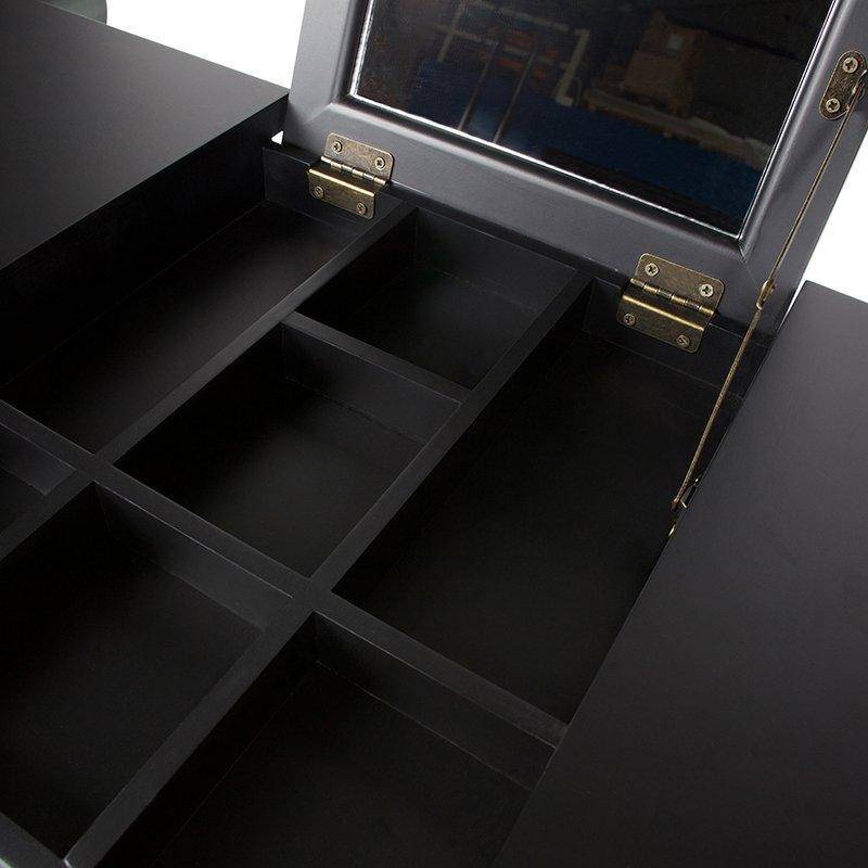 Romy Black Wood Hall/Dressing Table