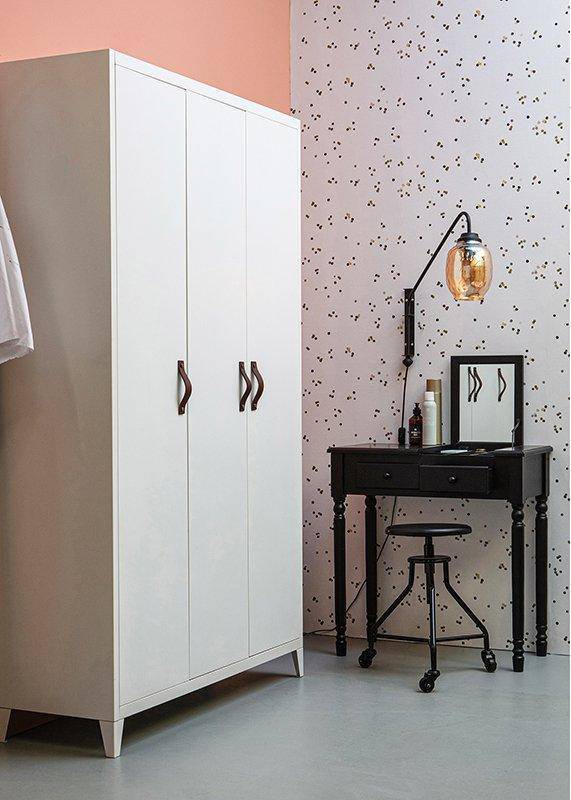 Romy Black Wood Hall/Dressing Table