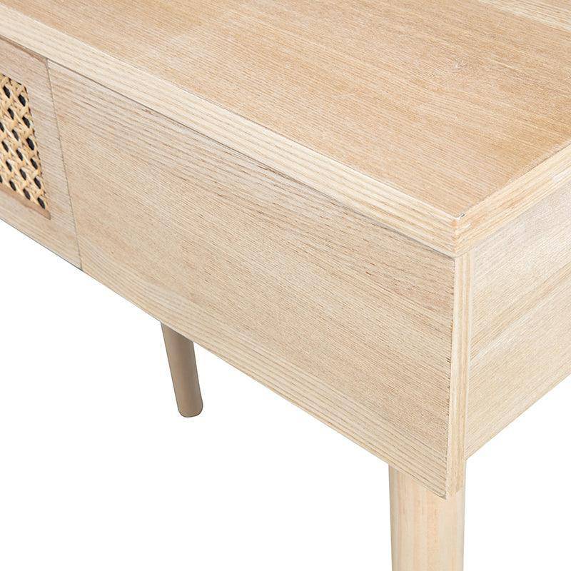Soof Natural Wood Hall/Dressing Table
