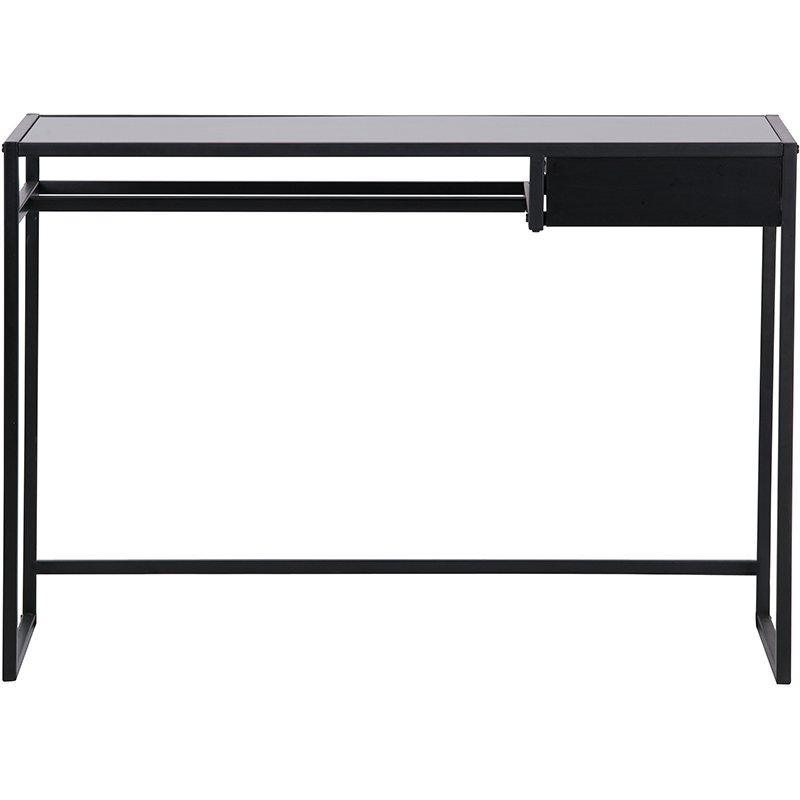 Teun Black Metal Desk