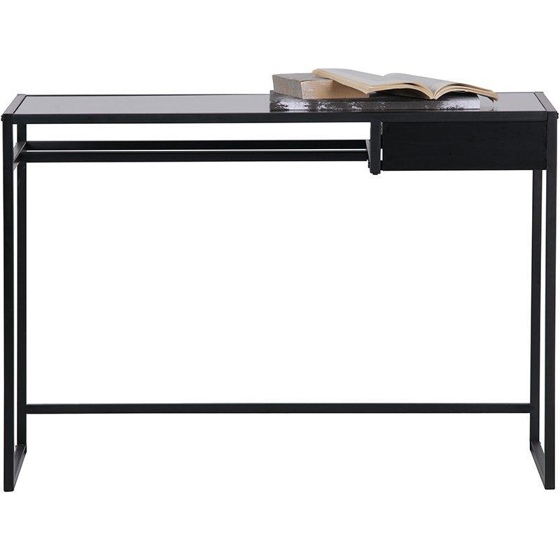 Teun Black Metal Desk