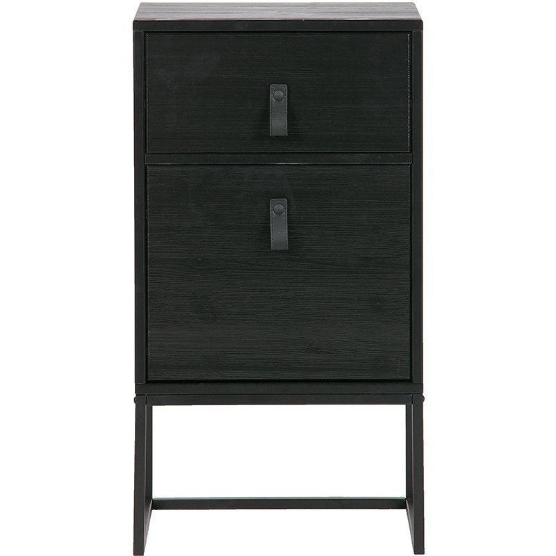 Zola Black Pine Wood ll Night Stand