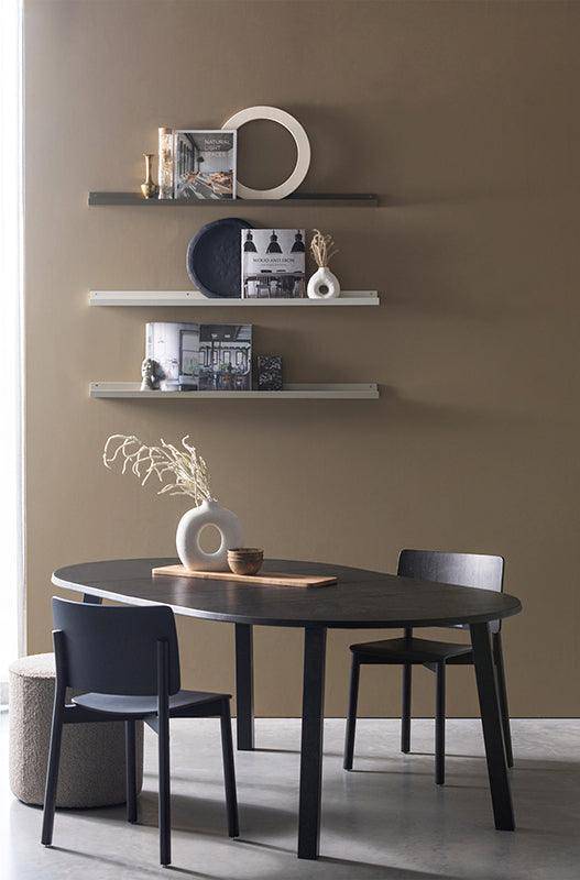 Lange Jan Oak Wood Extendable Dining Table