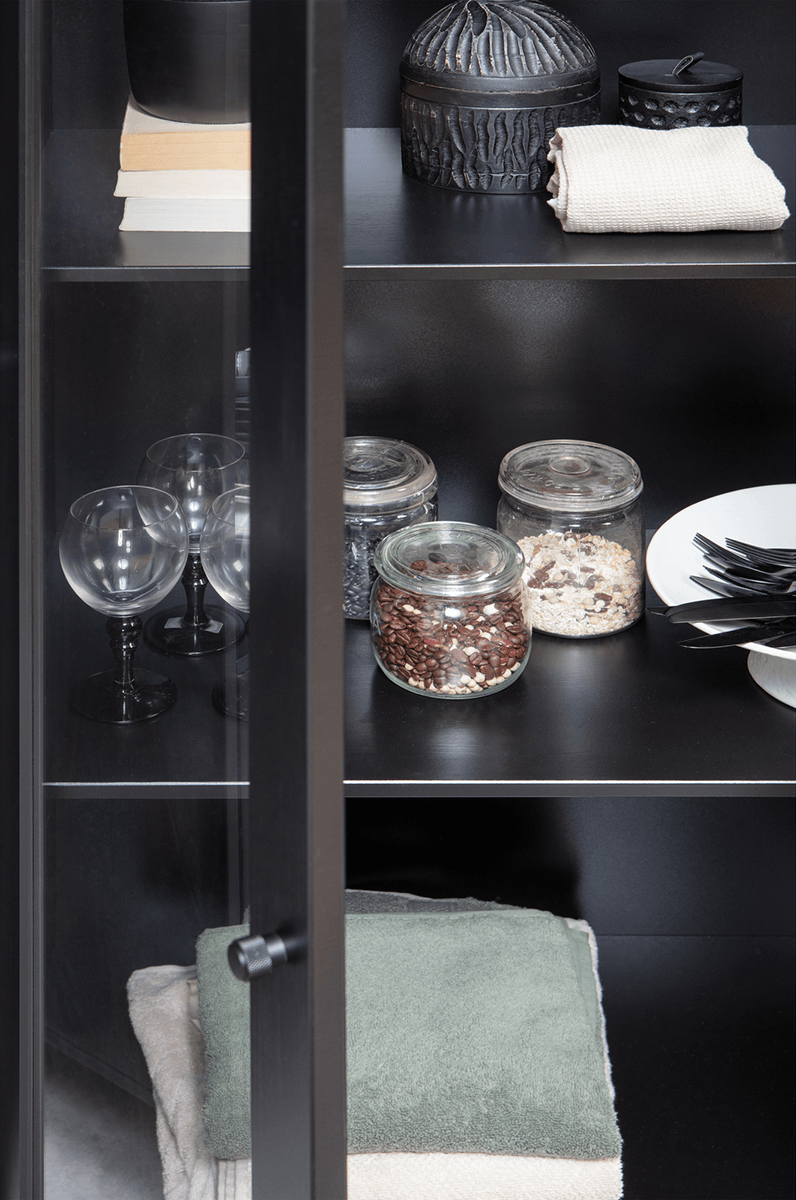 Xam Black Pine Display Cabinet - WOO .Design