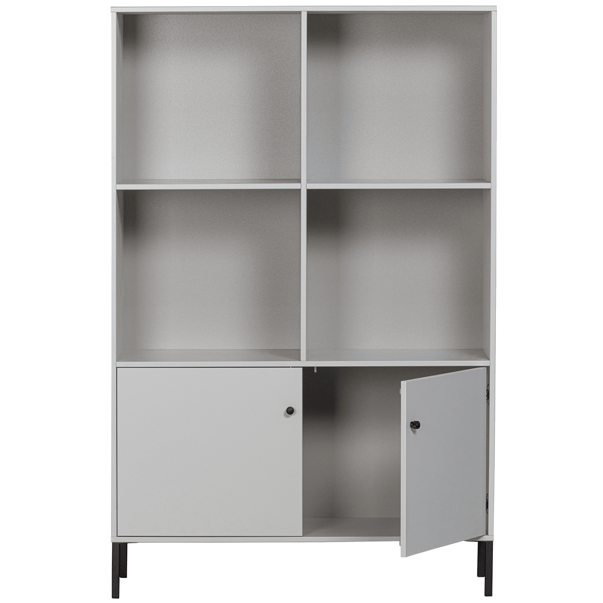 Xam Cloud Grey Pine Open Cabinet - WOO .Design