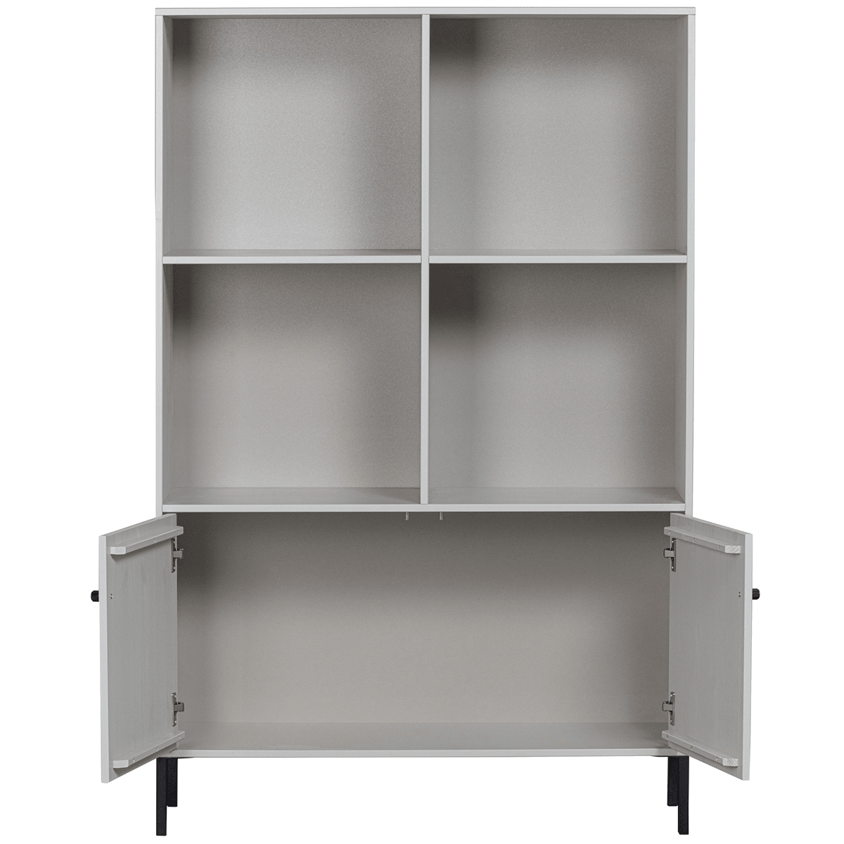 Xam Cloud Grey Pine Open Cabinet - WOO .Design