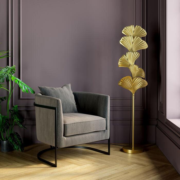 Yuva Gold Floor Lamp - WOO .Design