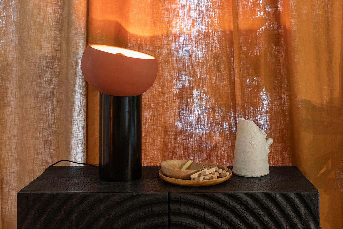 Zahra Terra Terracotta Table Lamp - WOO .Design