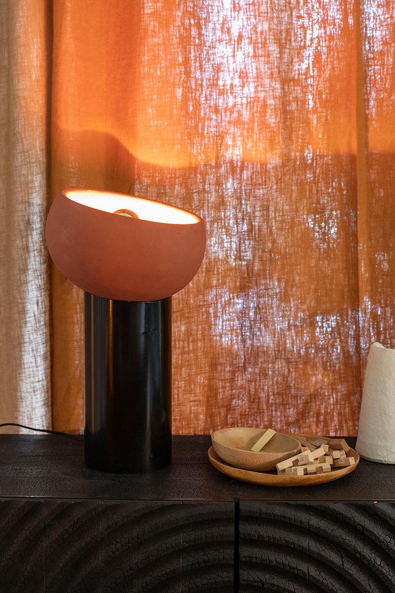 Zahra Terra Terracotta Table Lamp - WOO .Design